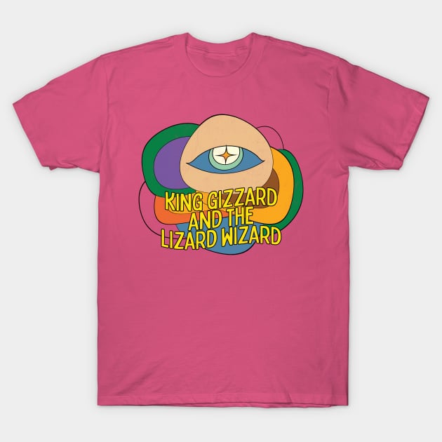 King Gizzard and the Lizard Wizard / Original Psychedelic Design T-Shirt by DankFutura